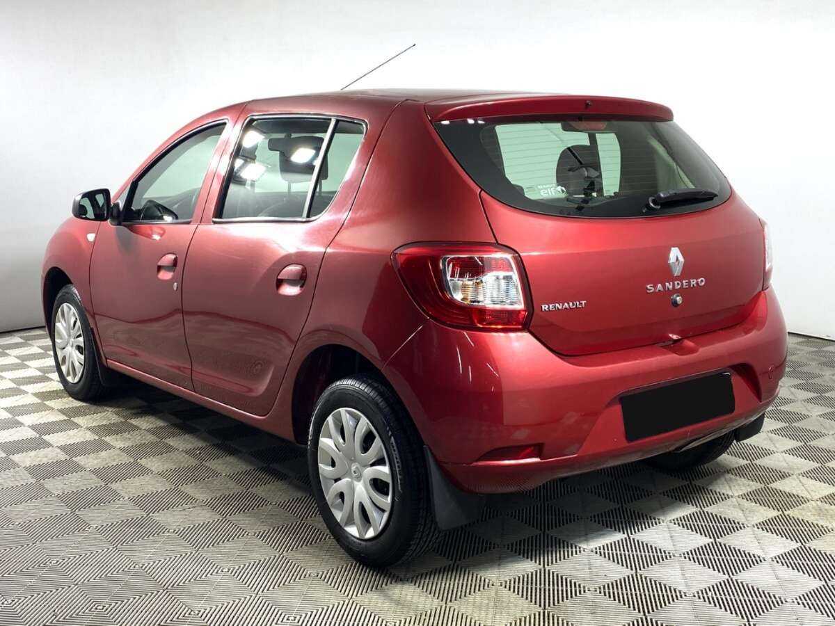 Renault Sandero с пробегом — 2015 год. Фото: #5