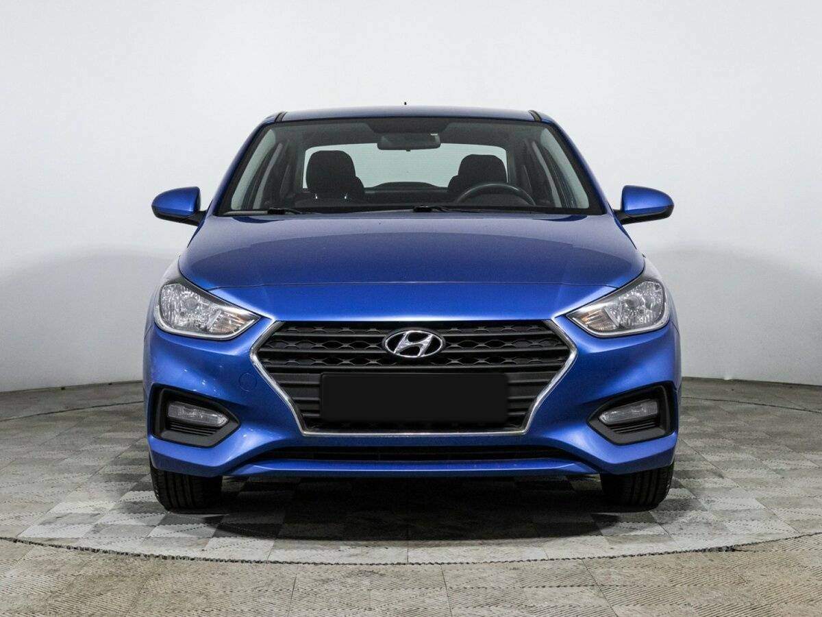 Hyundai Solaris с пробегом — 2019 год. Фото: #1
