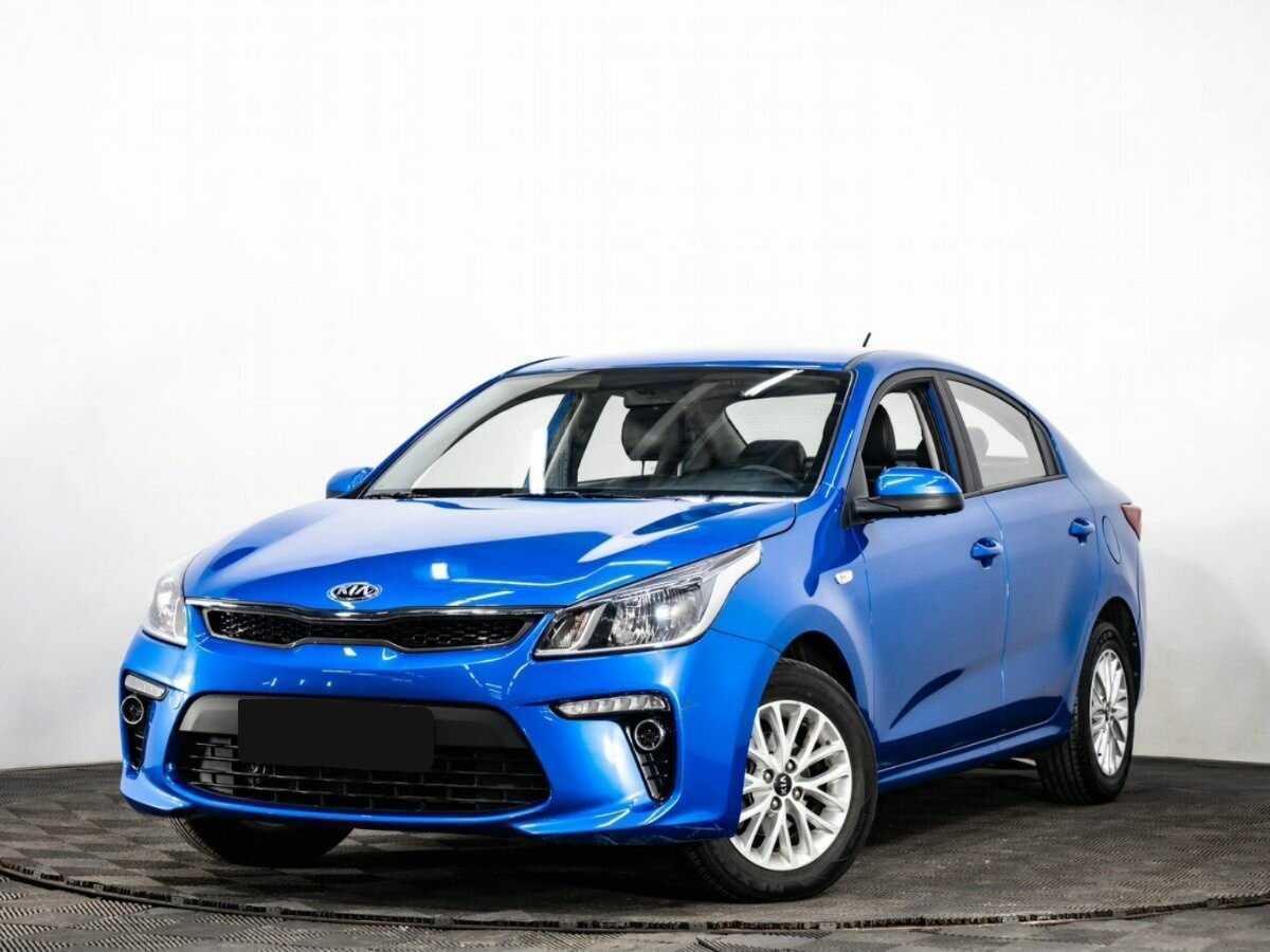 Kia Rio с пробегом — 2020 год. Посмотреть фото