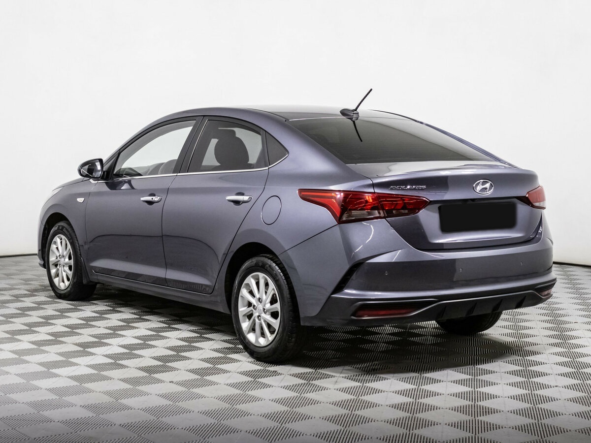 Hyundai Solaris с пробегом — 2021 год. Фото: #5
