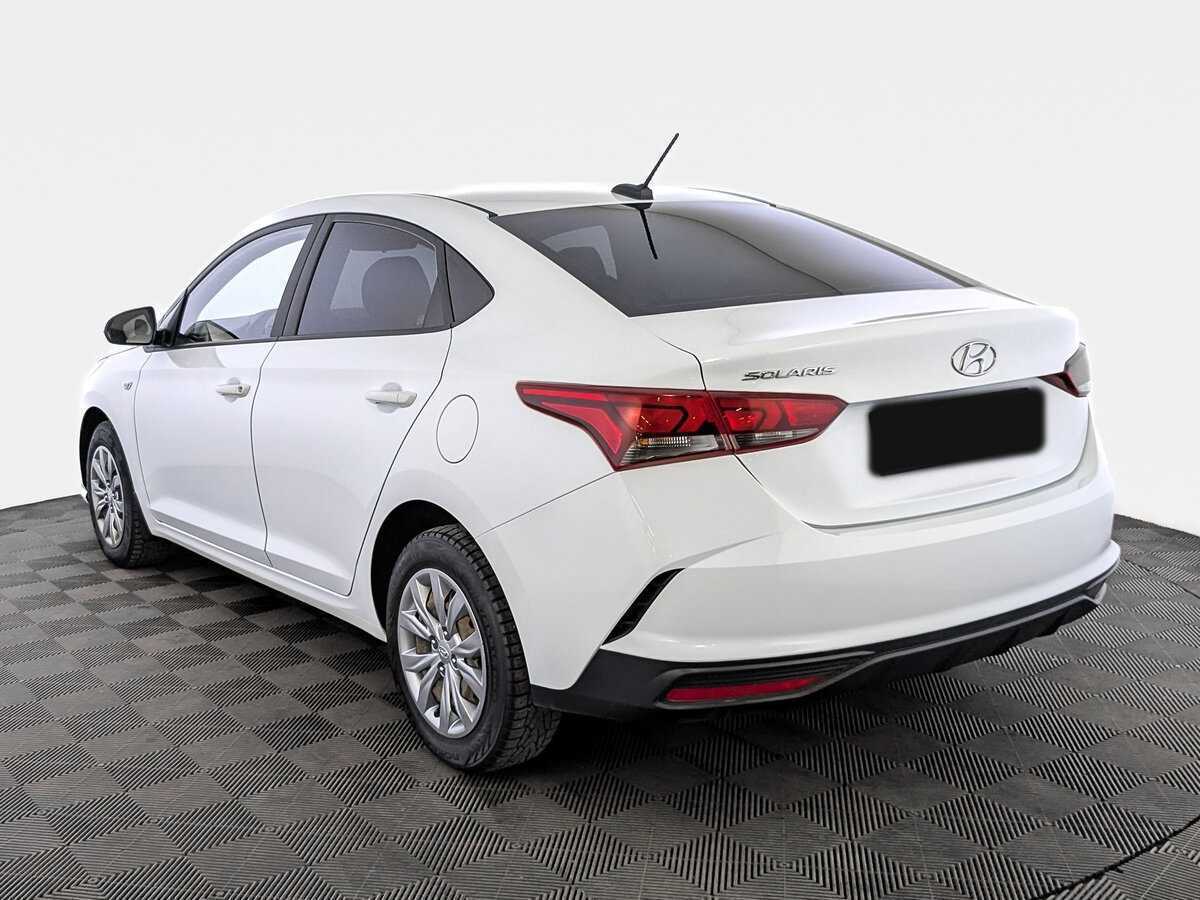Hyundai Solaris с пробегом — 2020 год. Фото: #6