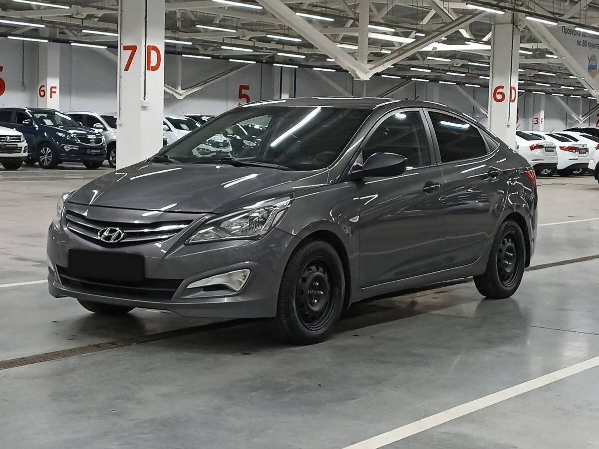 Hyundai Solaris с пробегом — 2015 год. Фото: #0