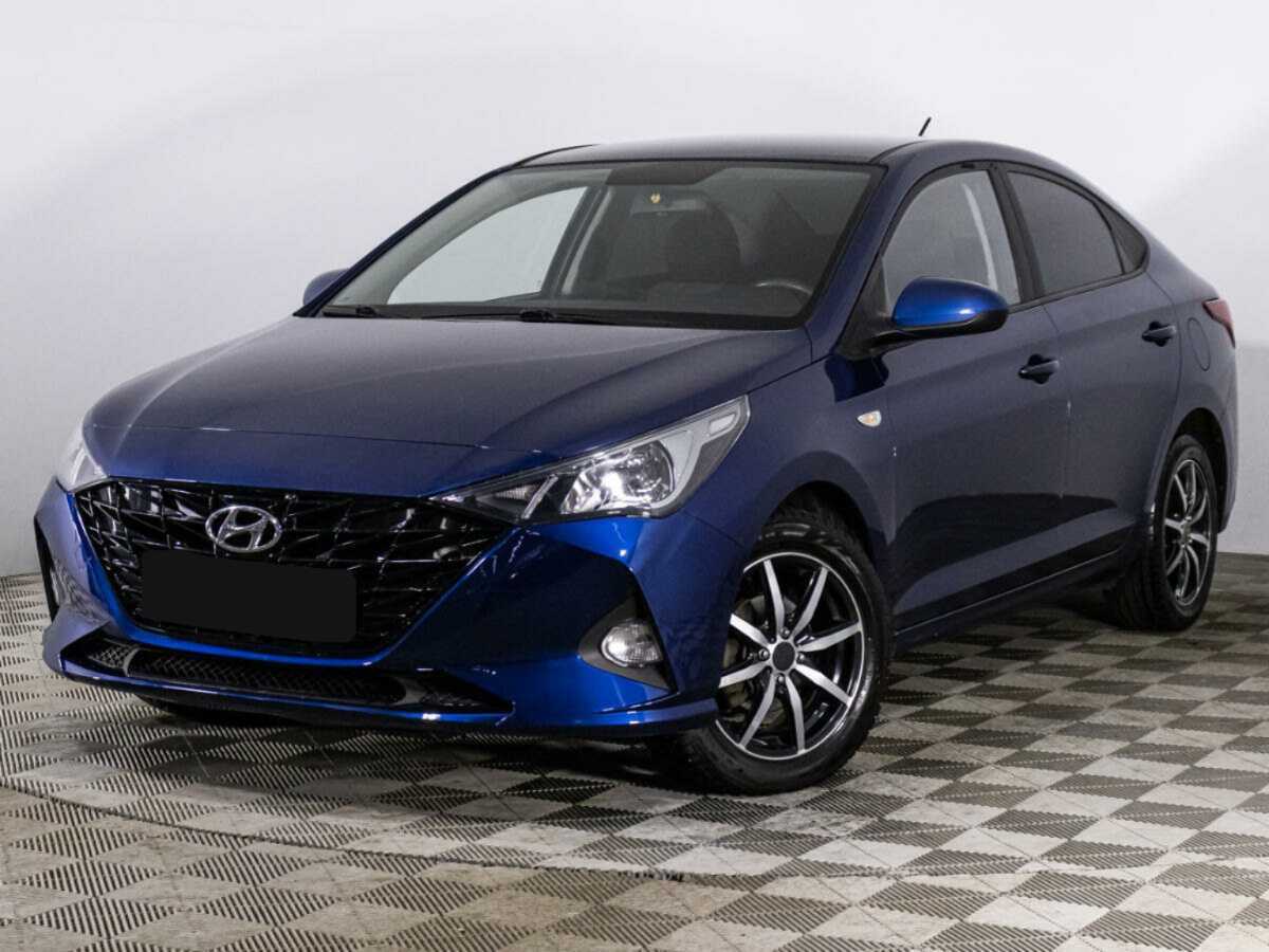 Hyundai Solaris с пробегом — 2021 год. Фото: #1