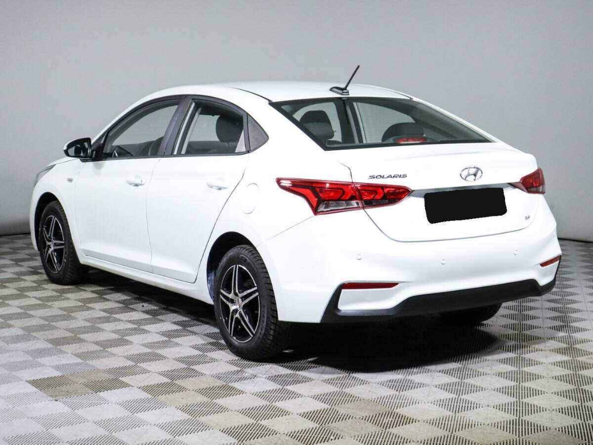 Hyundai Solaris с пробегом — 2020 год. Фото: #6