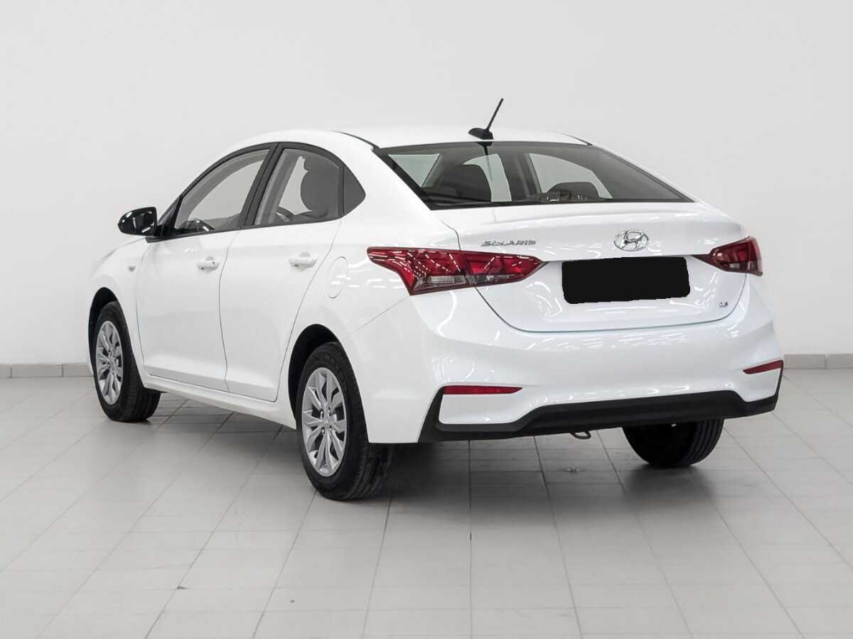 Hyundai Solaris с пробегом — 2019 год. Фото: #6