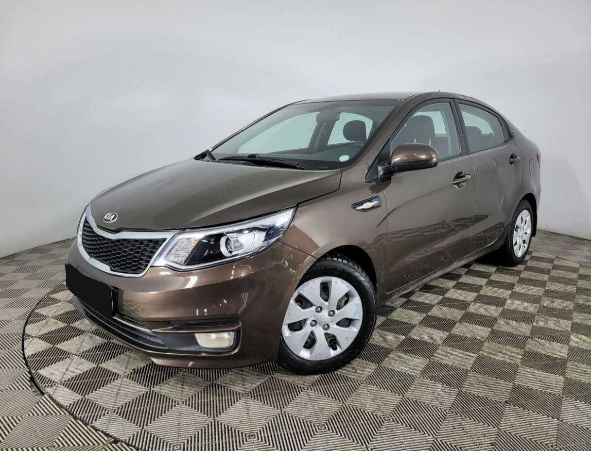 Kia Rio с пробегом — 2016 год. Фото: #0