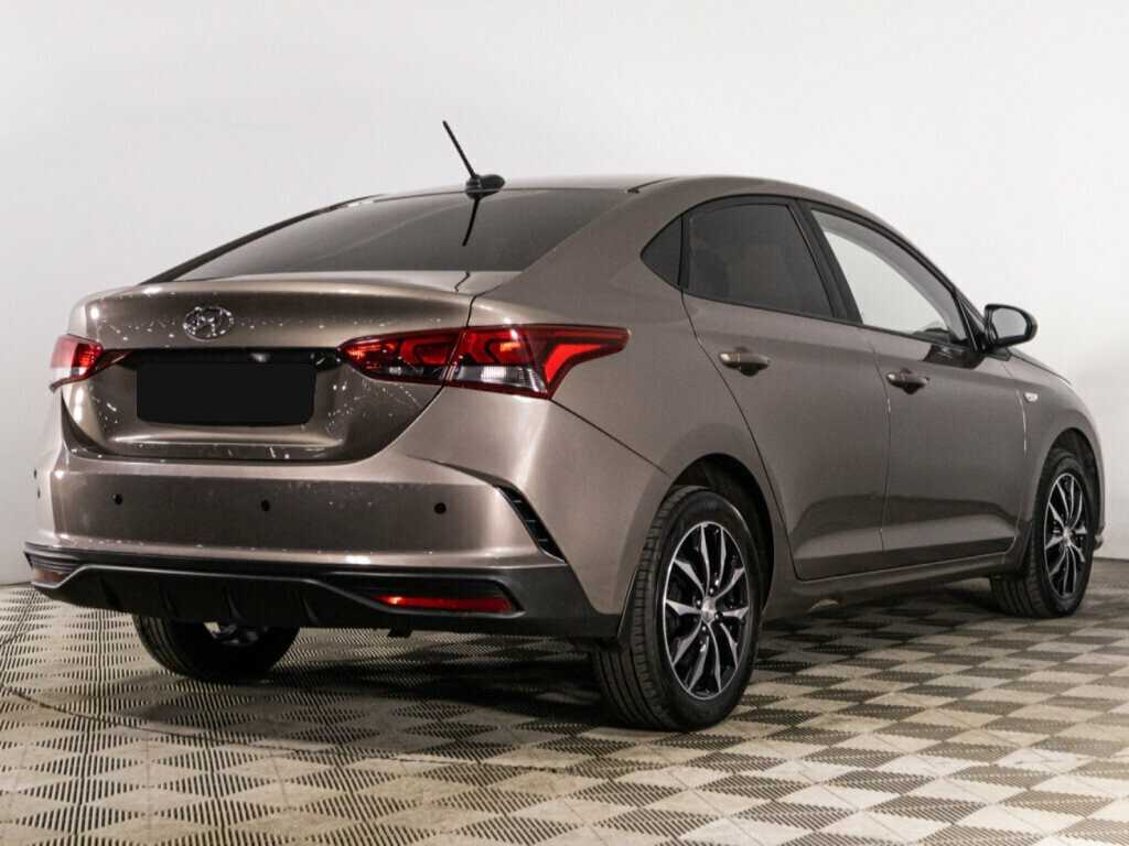 Hyundai Solaris с пробегом — 2022 год. Фото: #4