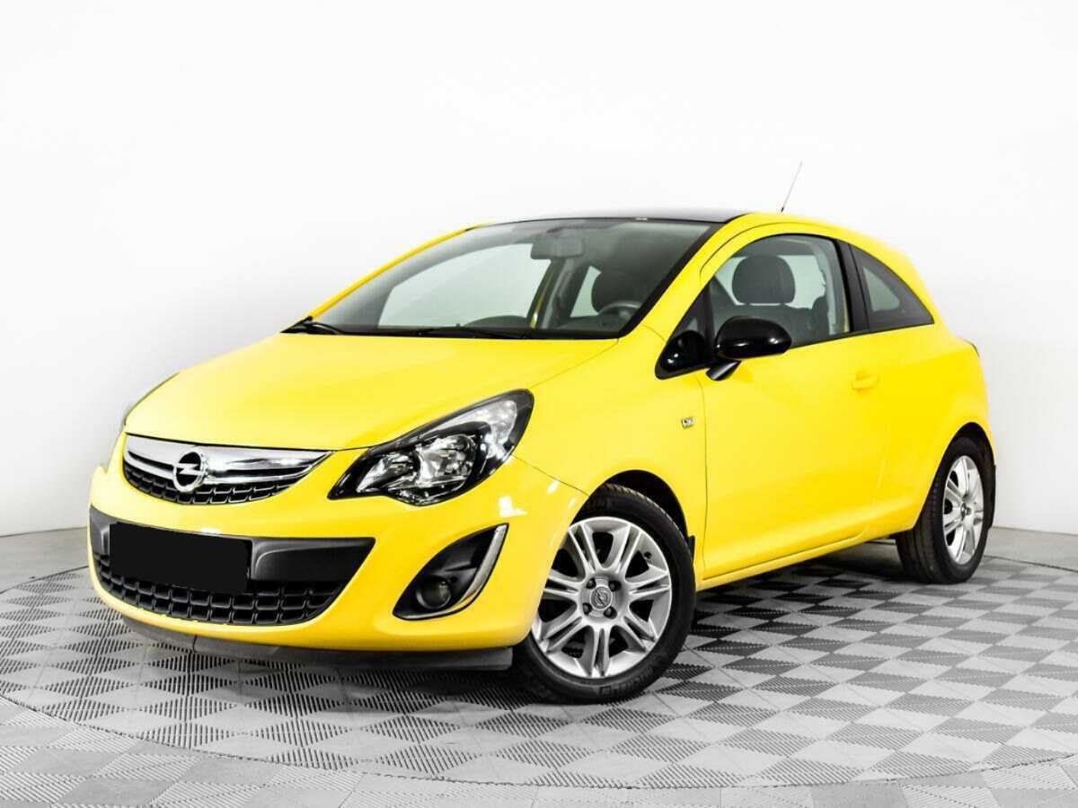 Opel Corsa с пробегом — 2012 год. Фото: #0