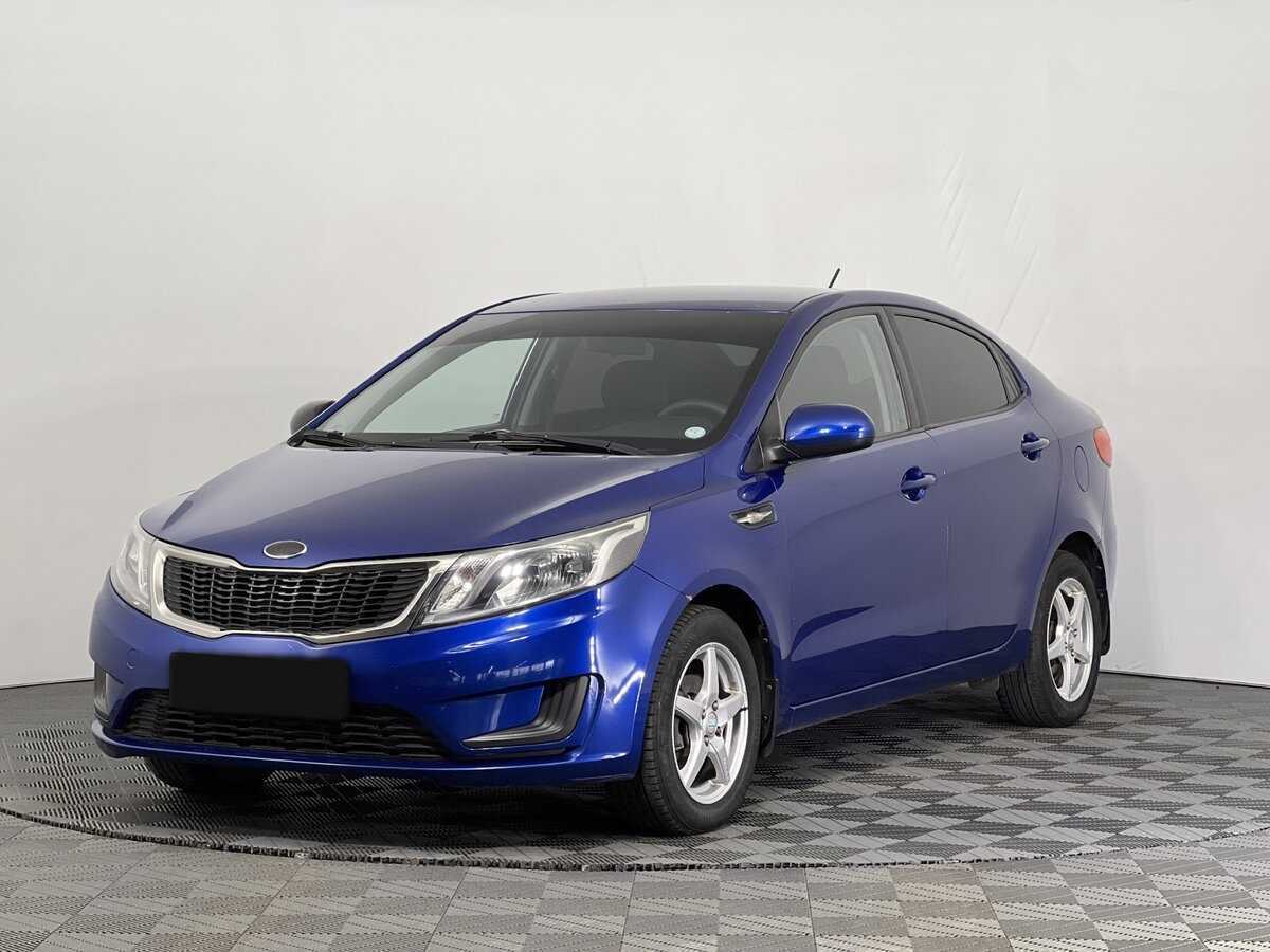 Kia Rio с пробегом — 2013 год. Посмотреть фото