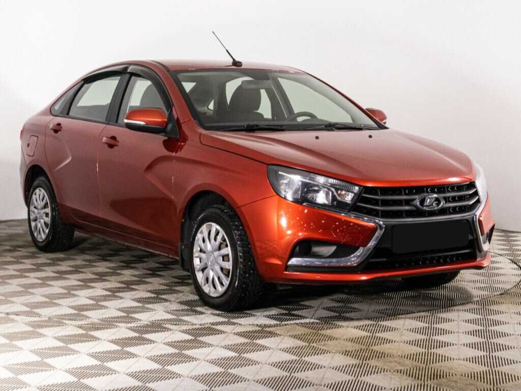 Lada (ВАЗ) Vesta с пробегом — 2017 год. Фото: #2