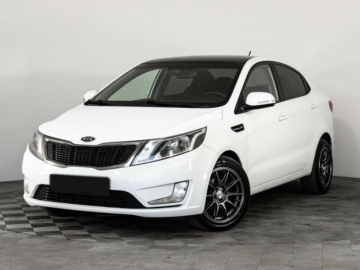 Kia Rio с пробегом — 2012 год. Посмотреть фото
