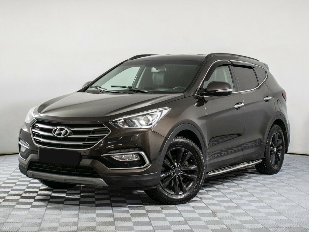 Hyundai Santa Fe с пробегом — 2017 год. Посмотреть фото