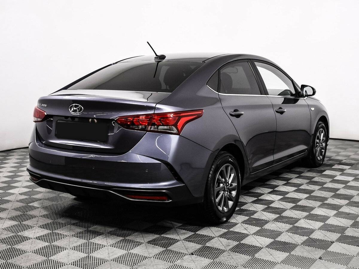 Hyundai Solaris с пробегом — 2021 год. Фото: #4