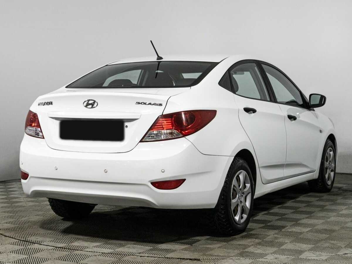 Hyundai Solaris с пробегом — 2014 год. Фото: #4