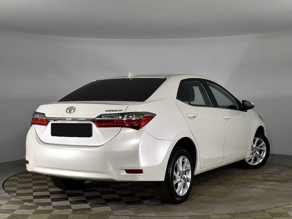 Toyota Corolla с пробегом — 2017 год. Фото: #1