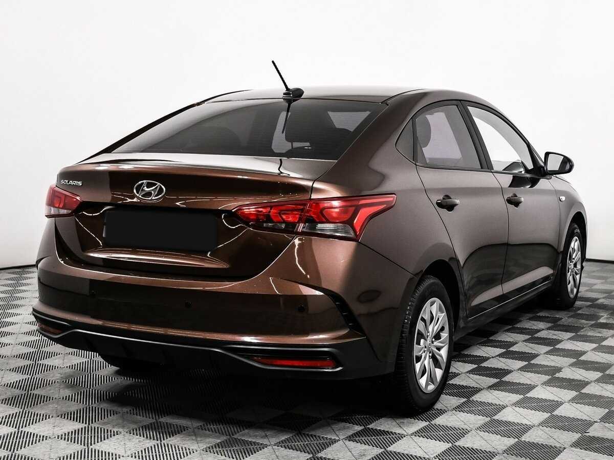 Hyundai Solaris с пробегом — 2021 год. Фото: #4