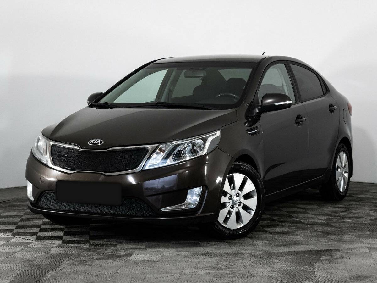 Kia Rio с пробегом — 2014 год. Фото: #0