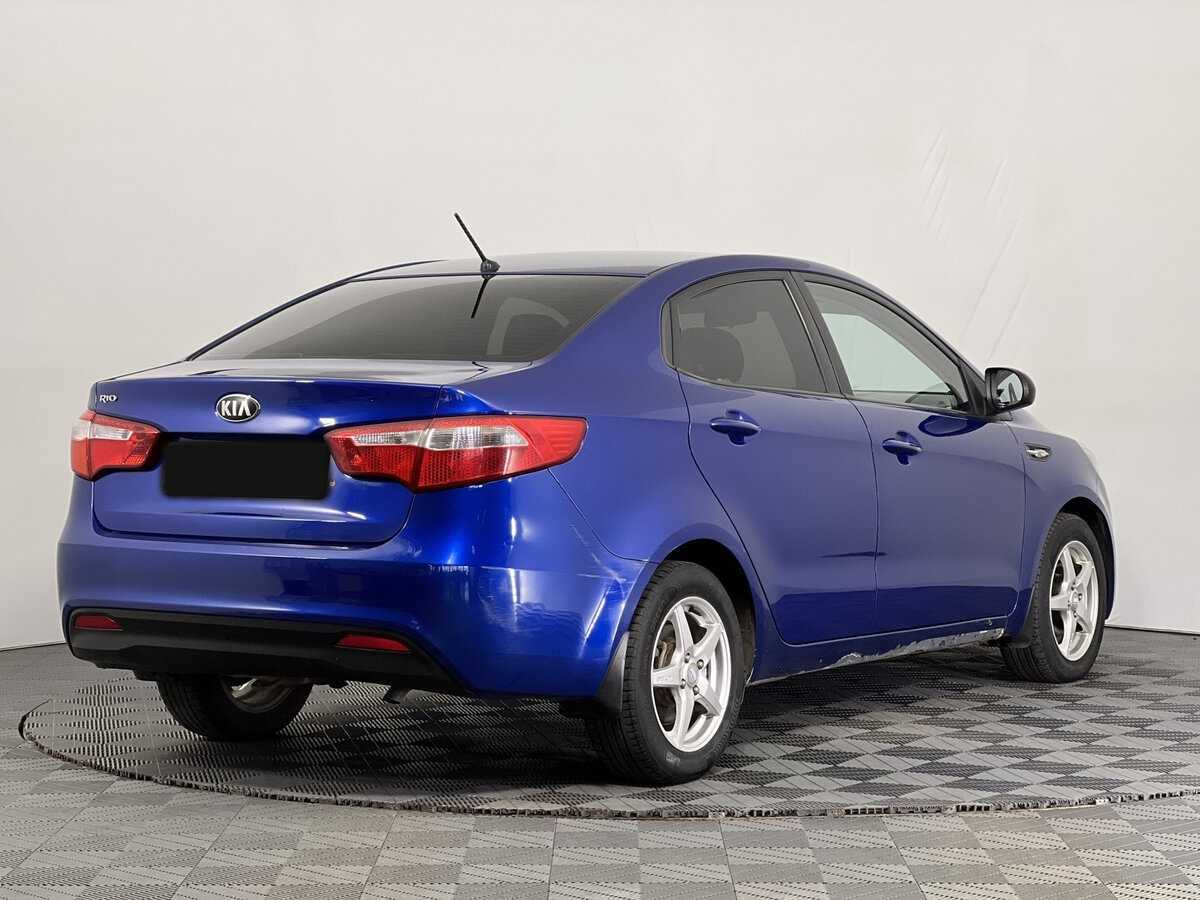 Kia Rio с пробегом — 2013 год. Фото: #3