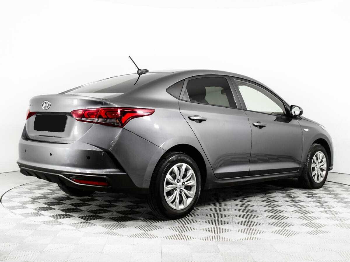 Hyundai Solaris с пробегом — 2021 год. Фото: #4