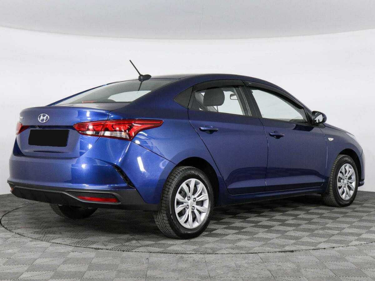 Hyundai Solaris с пробегом — 2021 год. Фото: #4