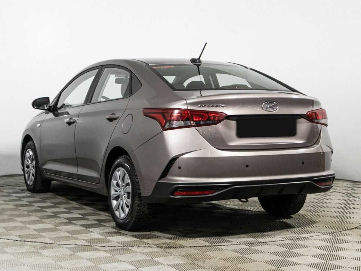 Hyundai Solaris с пробегом — 2021 год. Фото: #6