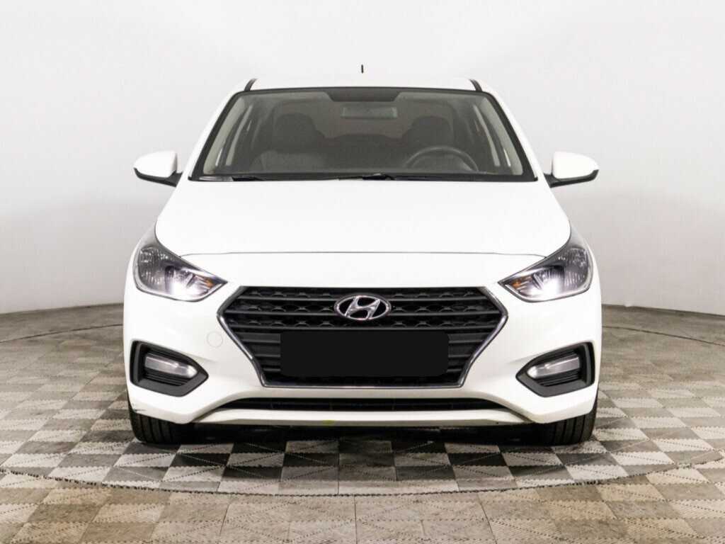 Hyundai Solaris с пробегом — 2017 год. Фото: #1