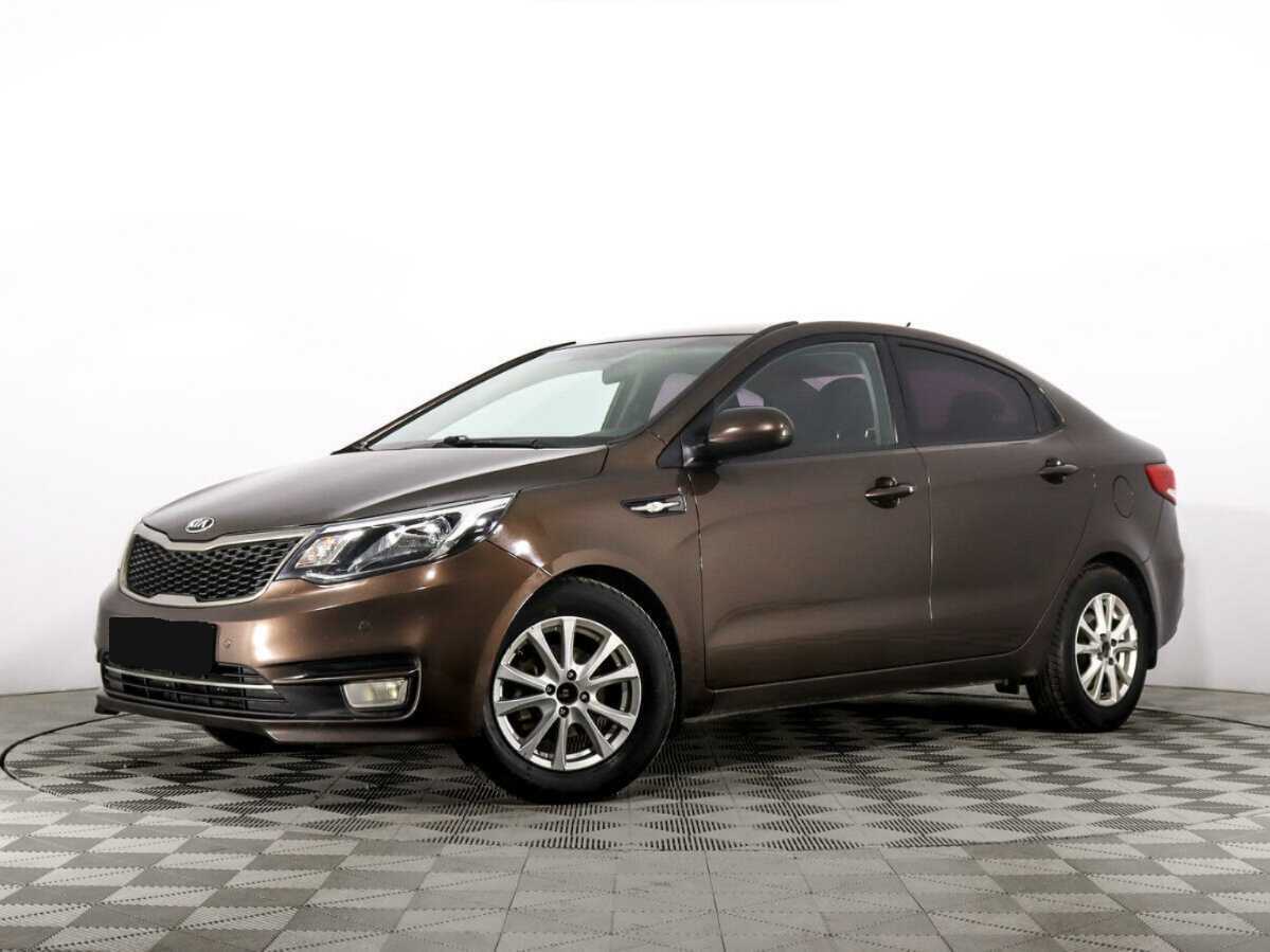 Kia Rio с пробегом — 2015 год. Посмотреть фото