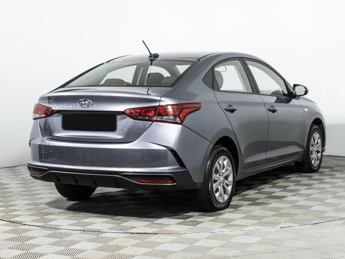 Hyundai Solaris с пробегом — 2020 год. Фото: #4