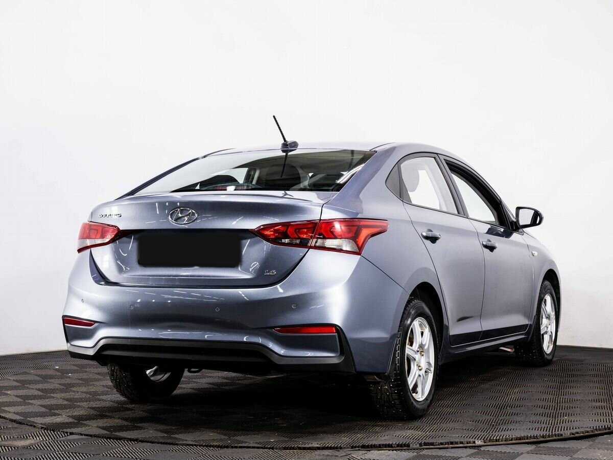 Hyundai Solaris с пробегом — 2019 год. Фото: #5