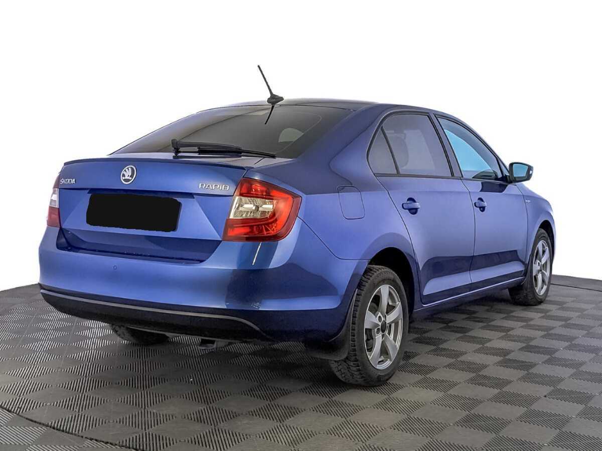 Skoda Rapid с пробегом — 2019 год. Фото: #4