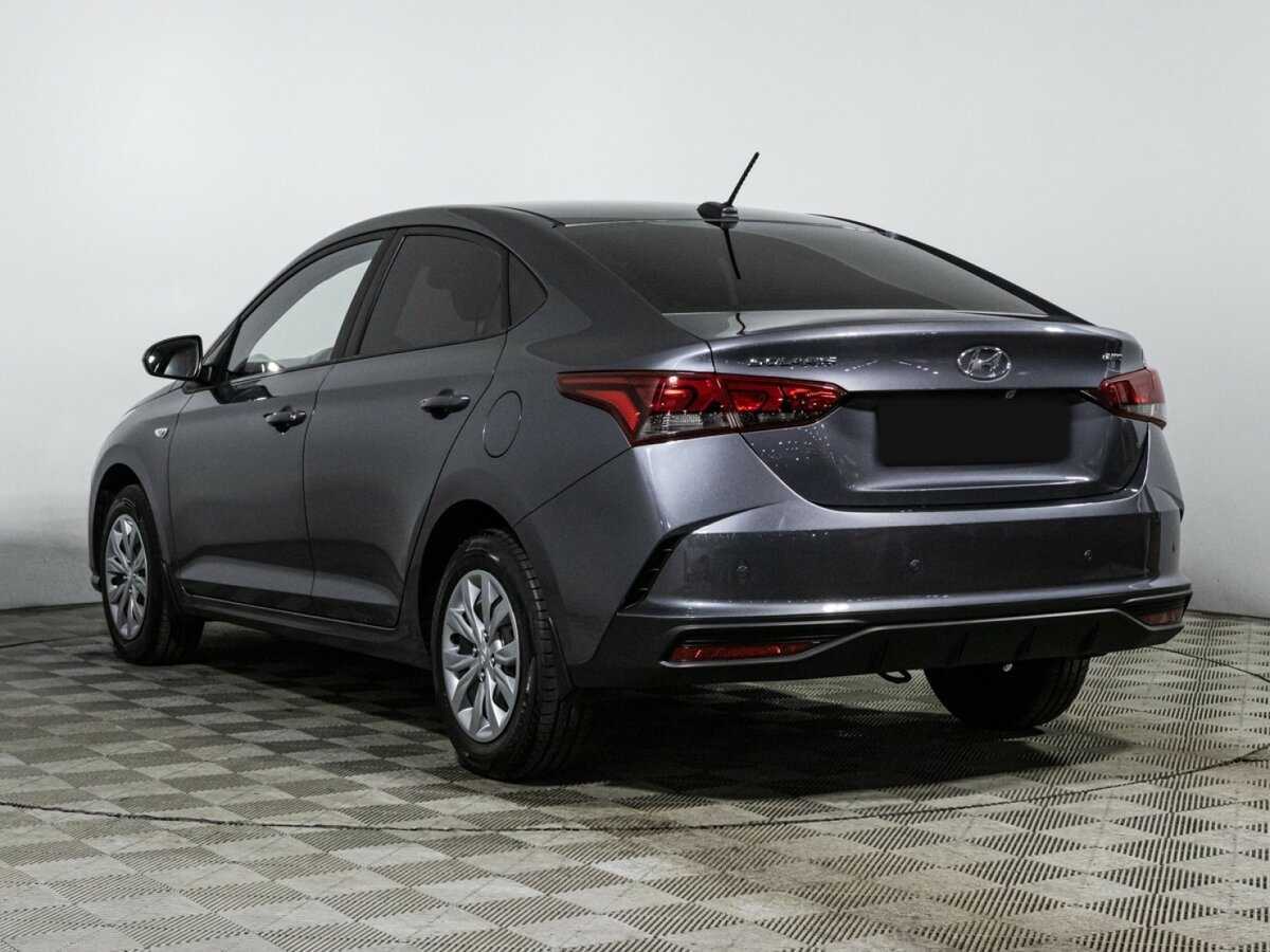 Hyundai Solaris с пробегом — 2021 год. Фото: #6