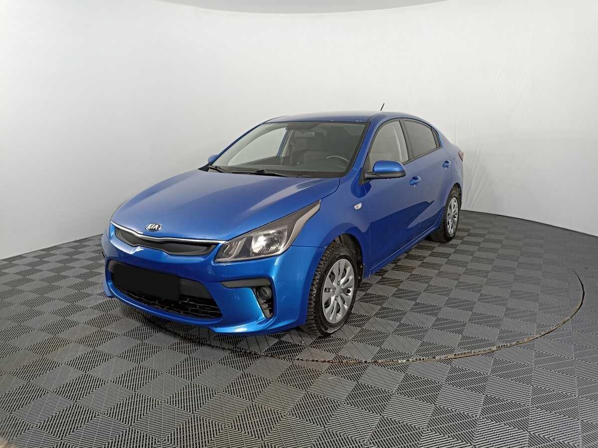 Kia Rio с пробегом — 2017 год. Посмотреть фото