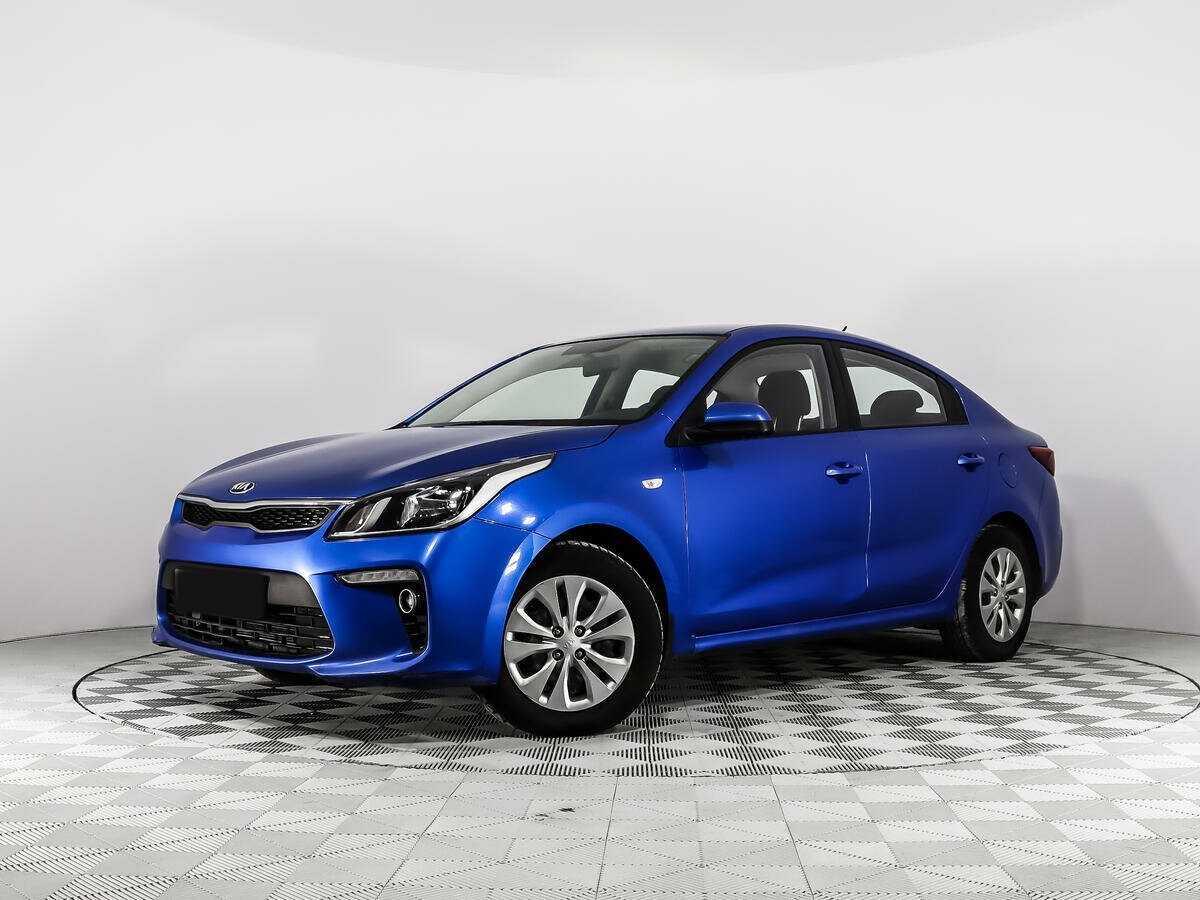Kia Rio с пробегом — 2018 год. Посмотреть фото