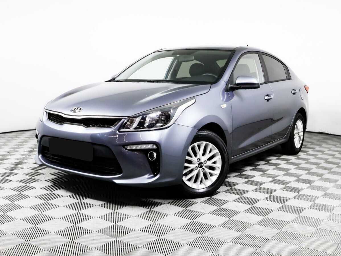 Kia Rio с пробегом — 2020 год. Посмотреть фото