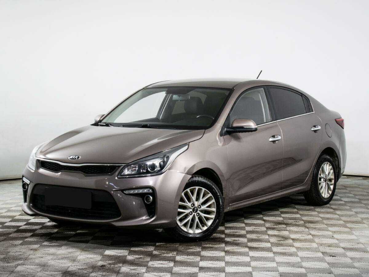 Kia Rio с пробегом — 2017 год. Посмотреть фото
