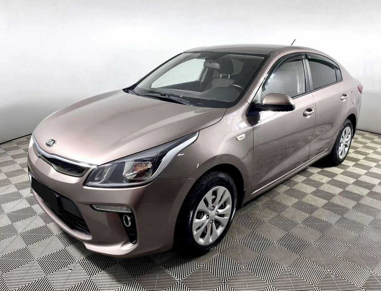 Kia Rio с пробегом — 2018 год. Посмотреть фото