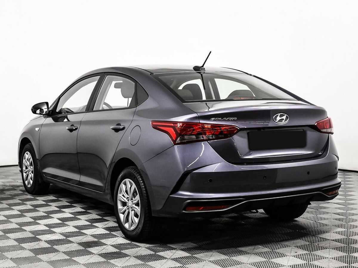 Hyundai Solaris с пробегом — 2021 год. Фото: #6