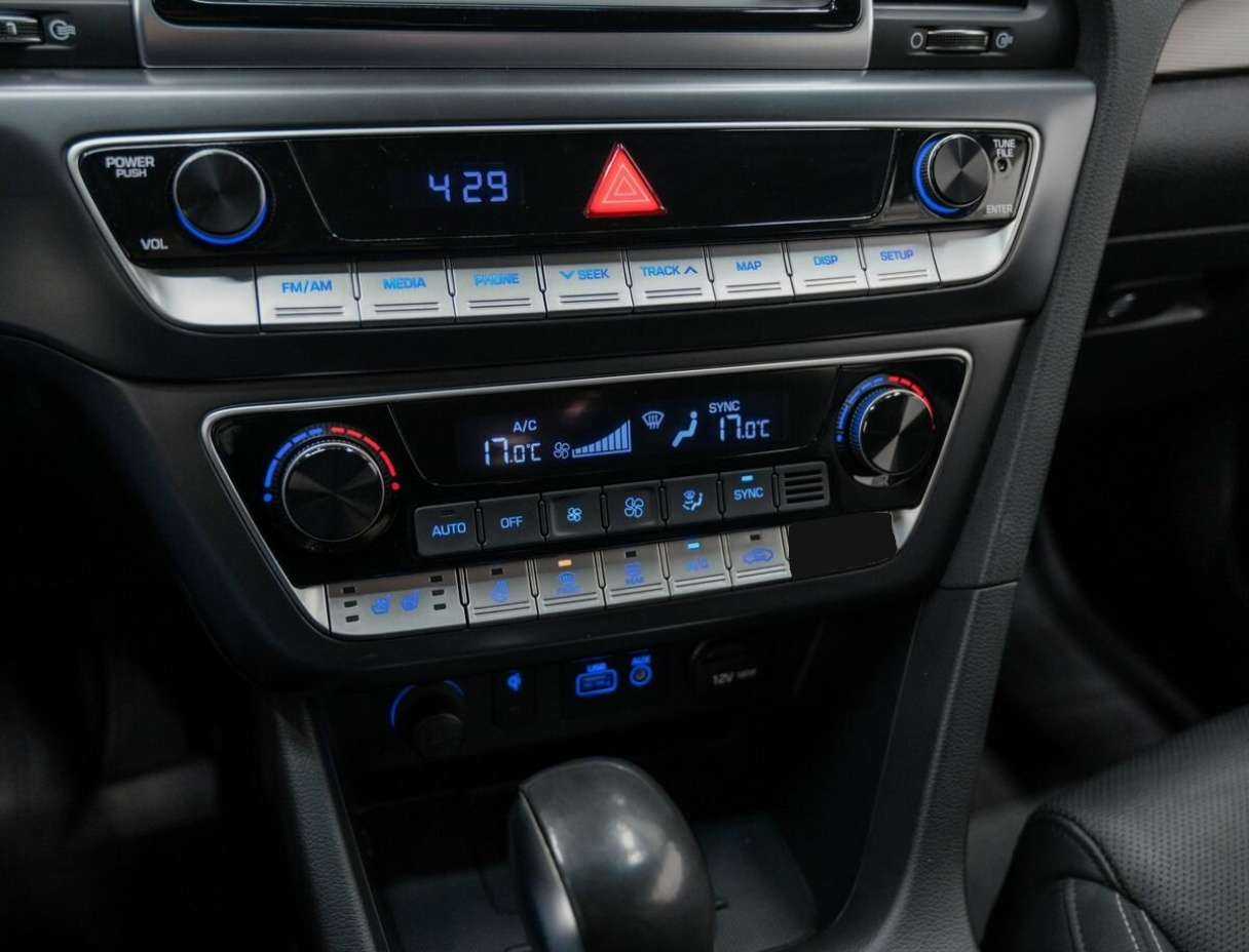 Hyundai Sonata с пробегом — 2017 год. Фото: #25