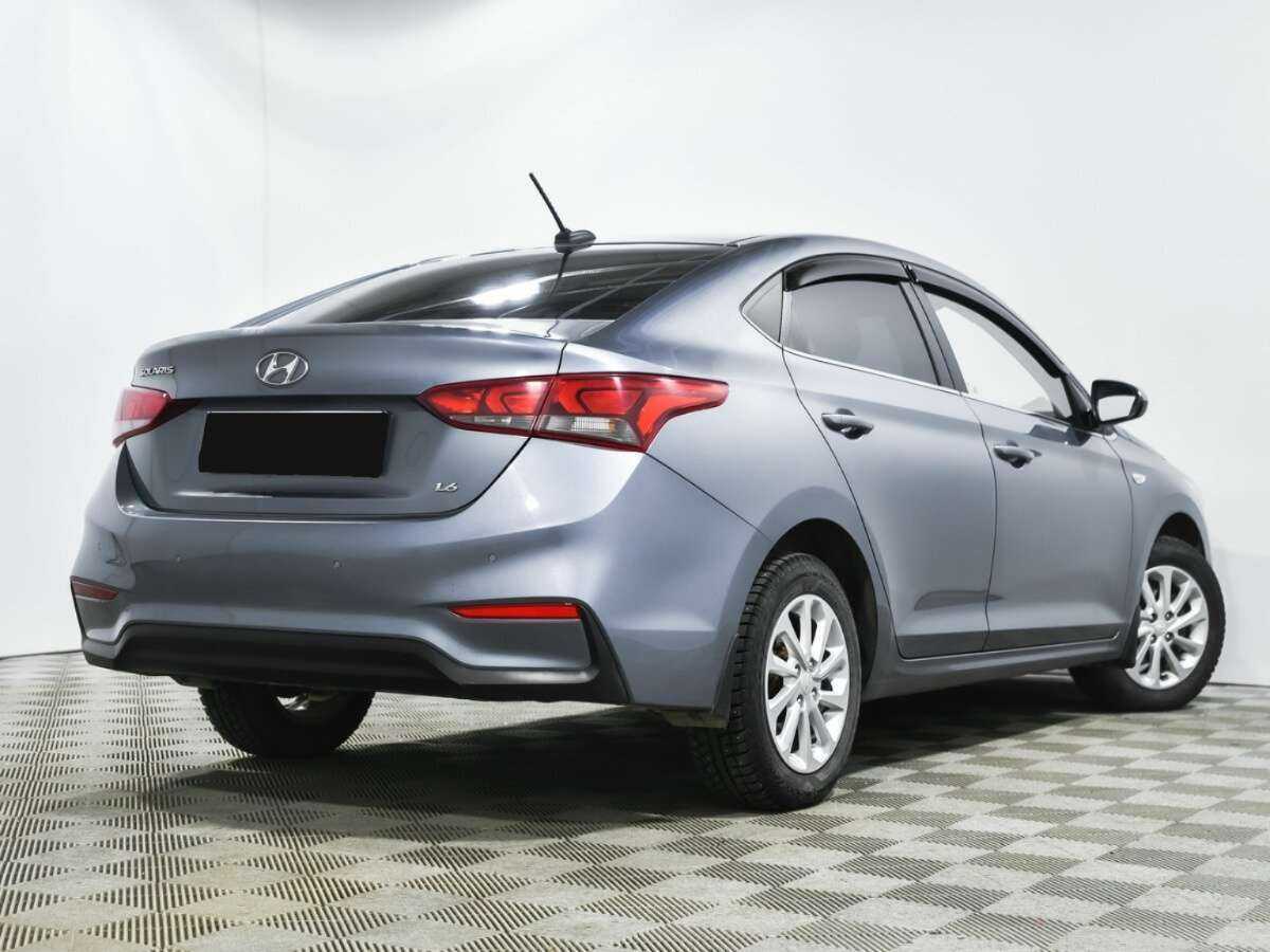 Hyundai Solaris с пробегом — 2018 год. Фото: #3