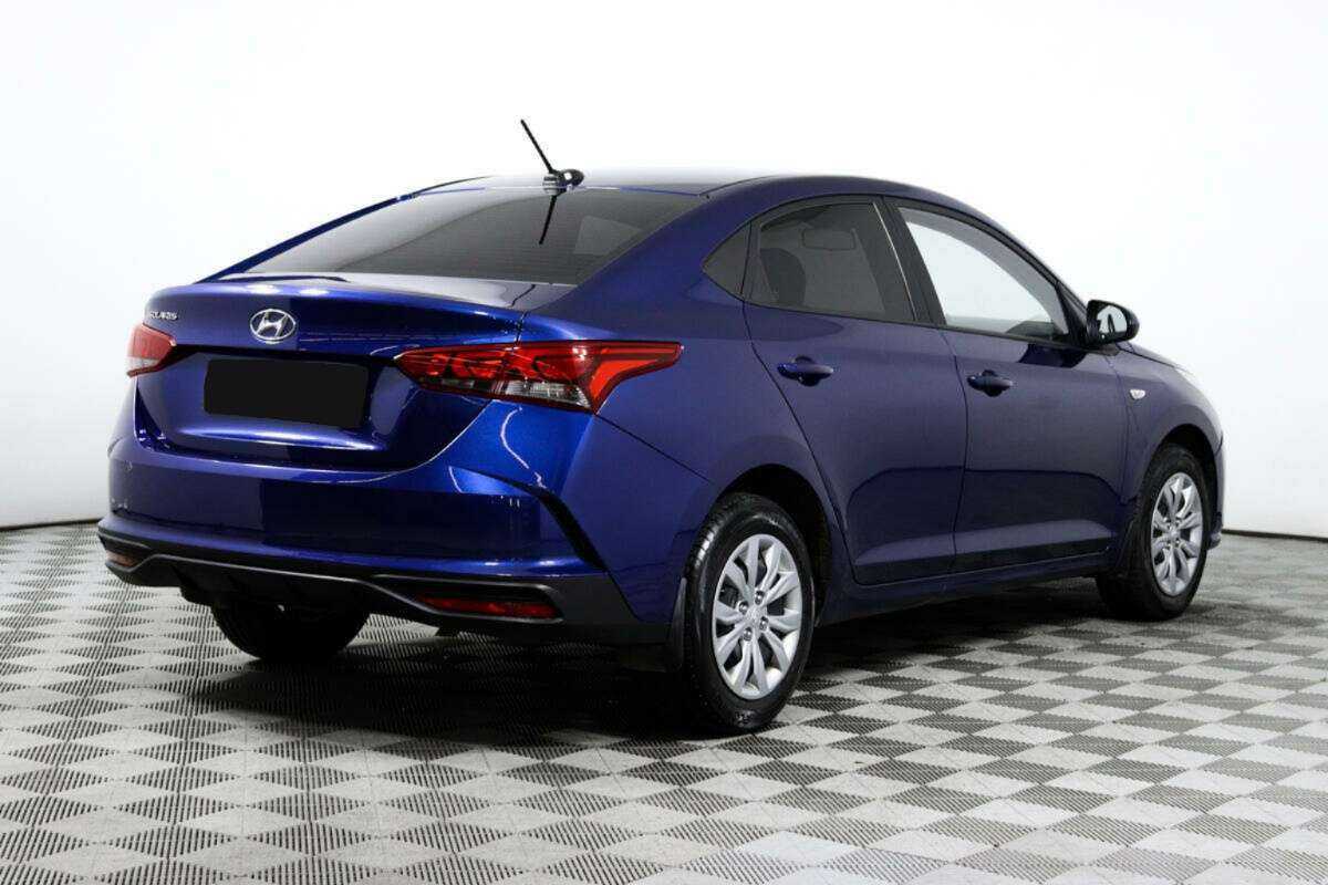 Hyundai Solaris с пробегом — 2021 год. Фото: #4