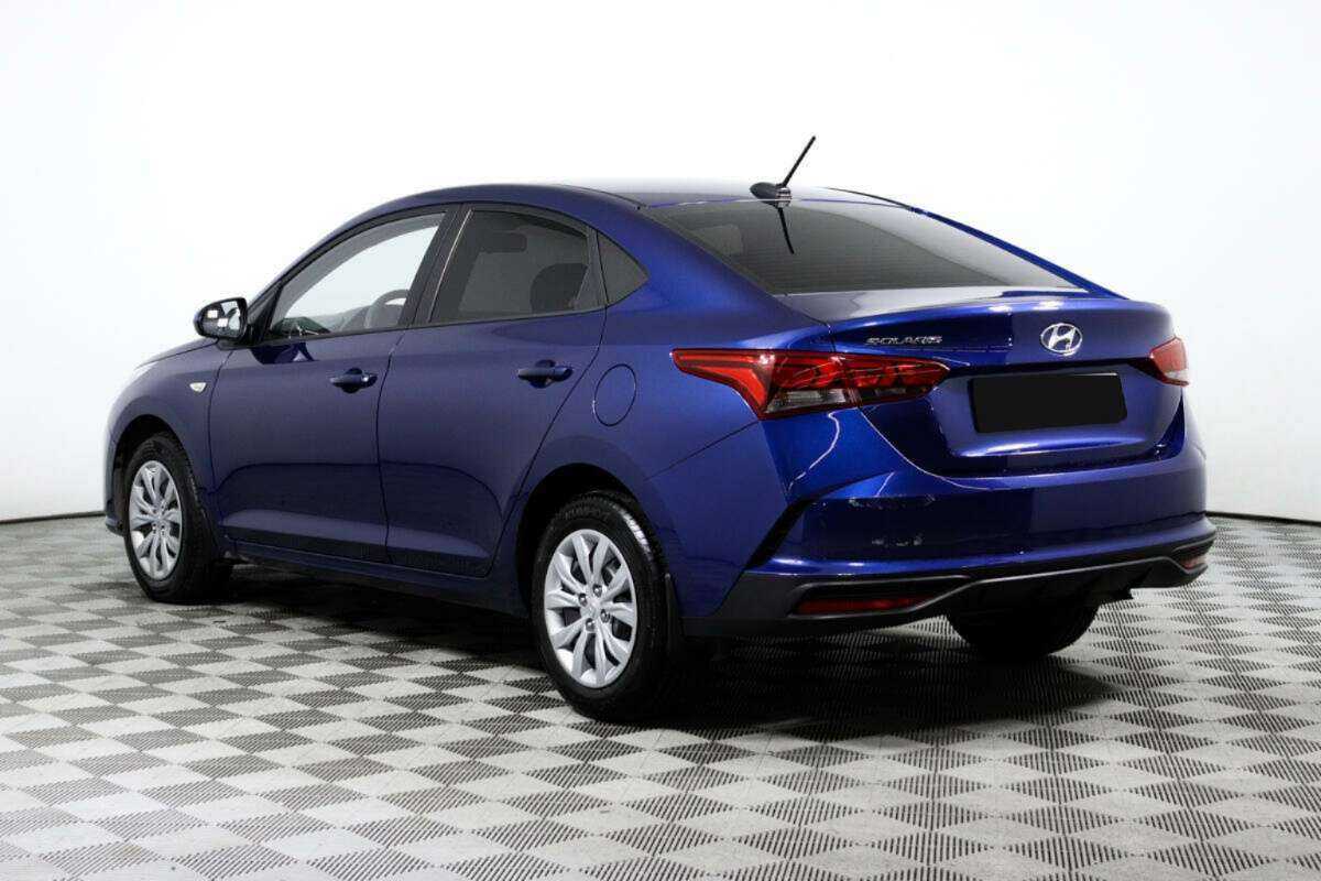 Hyundai Solaris с пробегом — 2021 год. Фото: #6