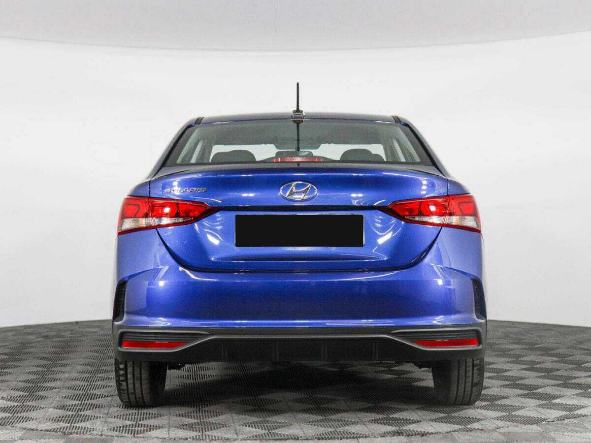 Hyundai Solaris с пробегом — 2022 год. Фото: #5