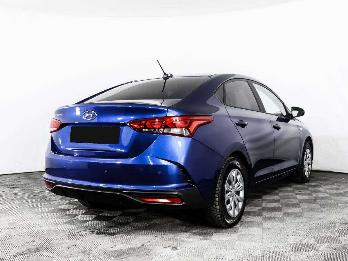 Hyundai Solaris с пробегом — 2022 год. Фото: #4