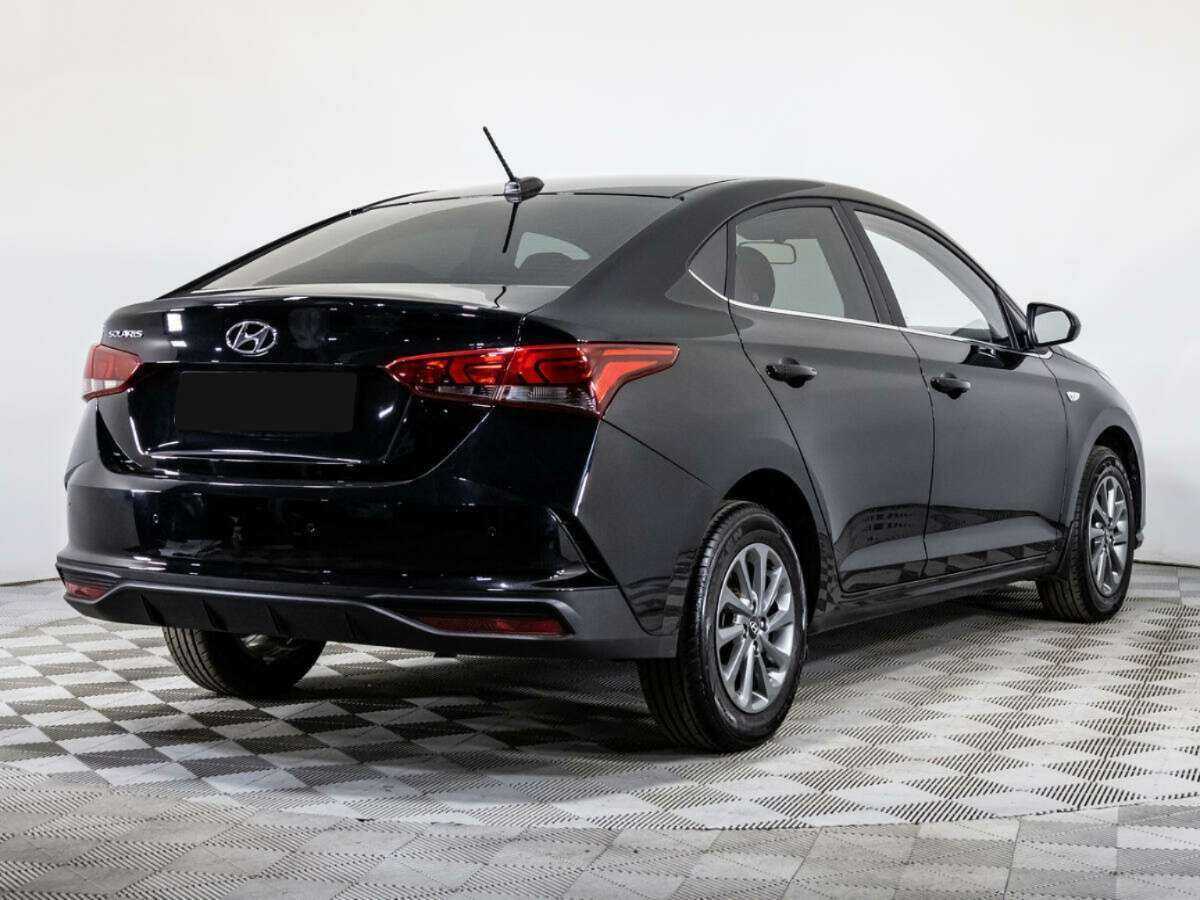 Hyundai Solaris с пробегом — 2021 год. Фото: #4