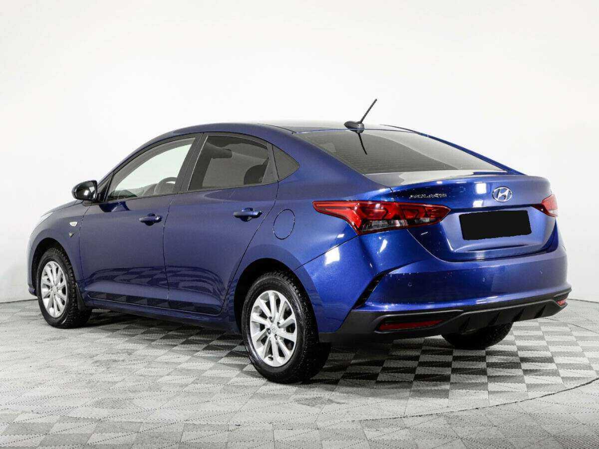 Hyundai Solaris с пробегом — 2021 год. Фото: #5