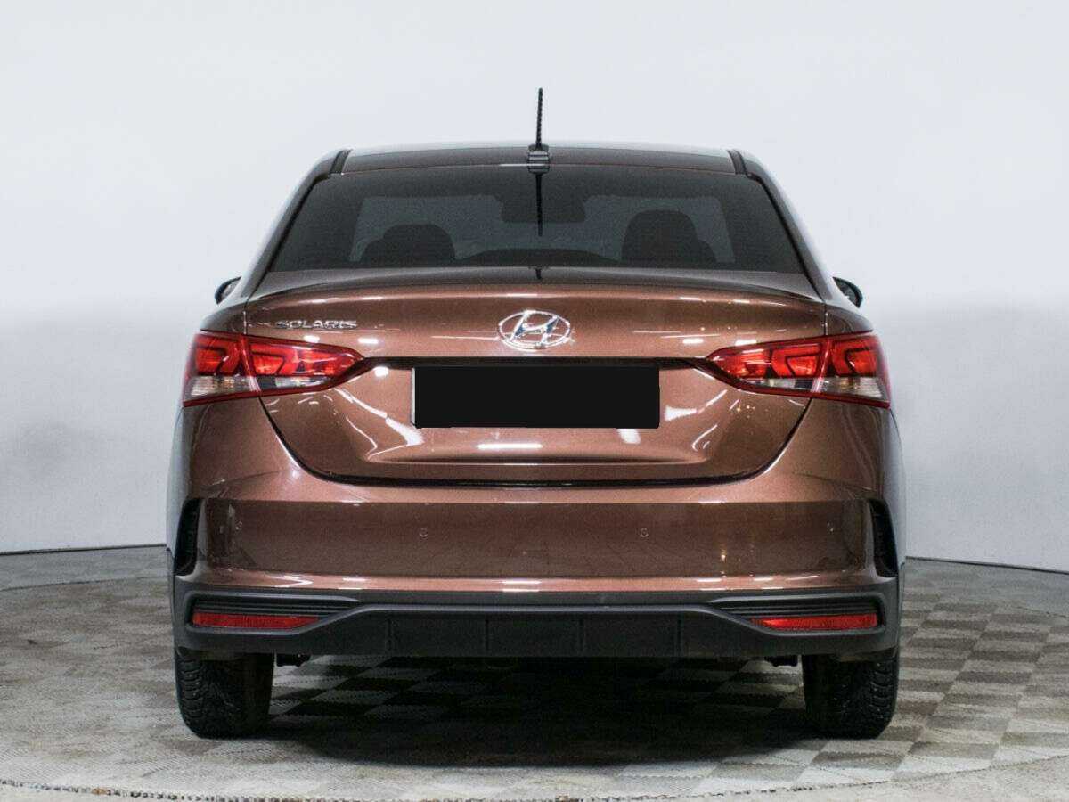 Hyundai Solaris с пробегом — 2021 год. Фото: #5