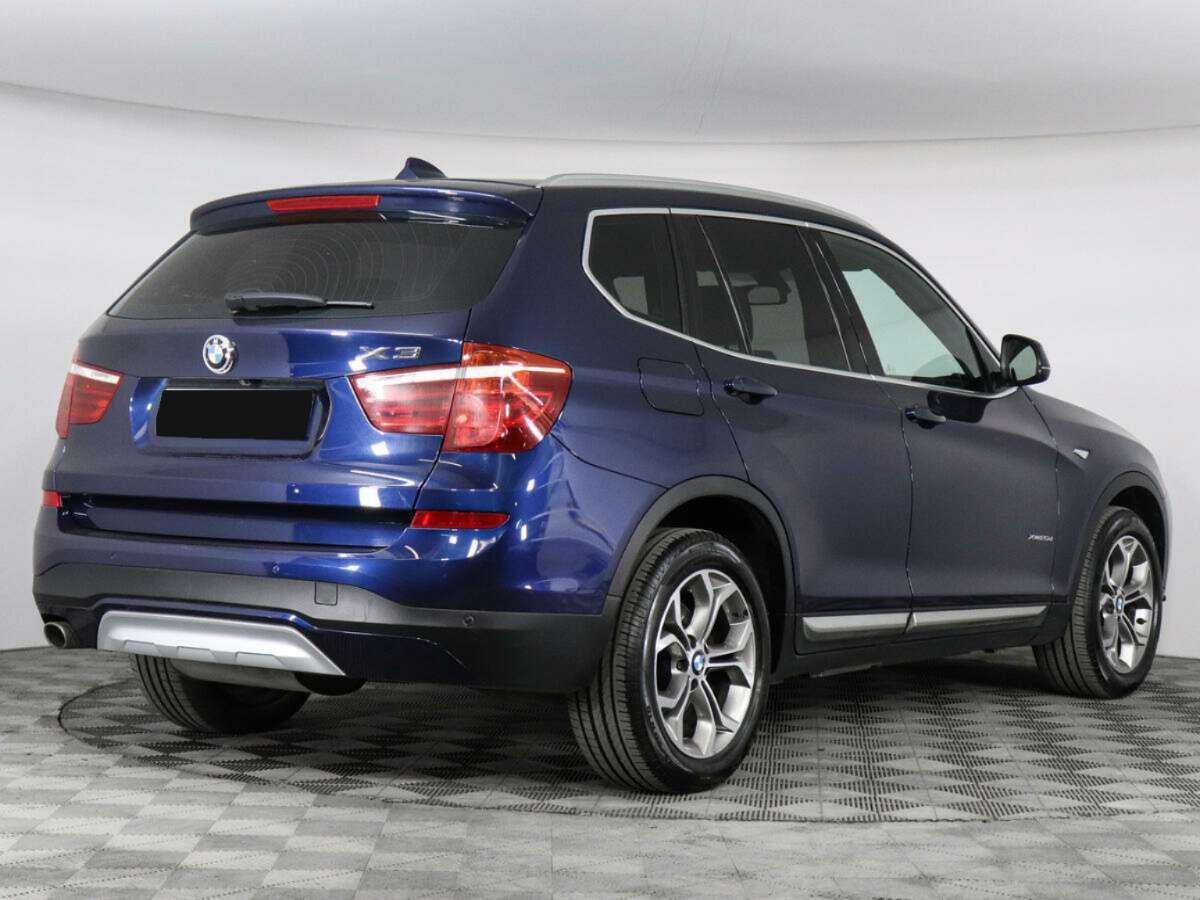 BMW X3 с пробегом — 2016 год. Фото: #1