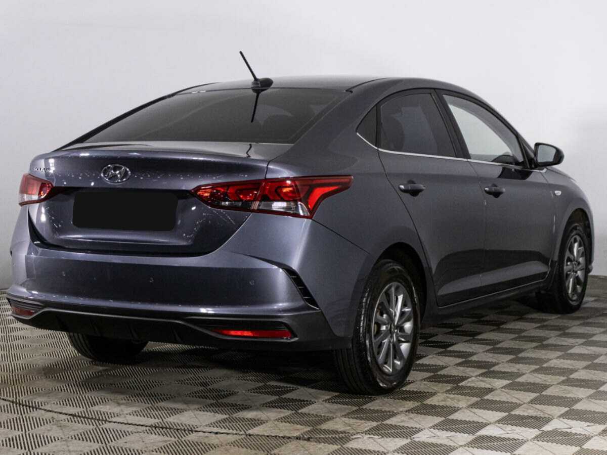 Hyundai Solaris с пробегом — 2021 год. Фото: #4