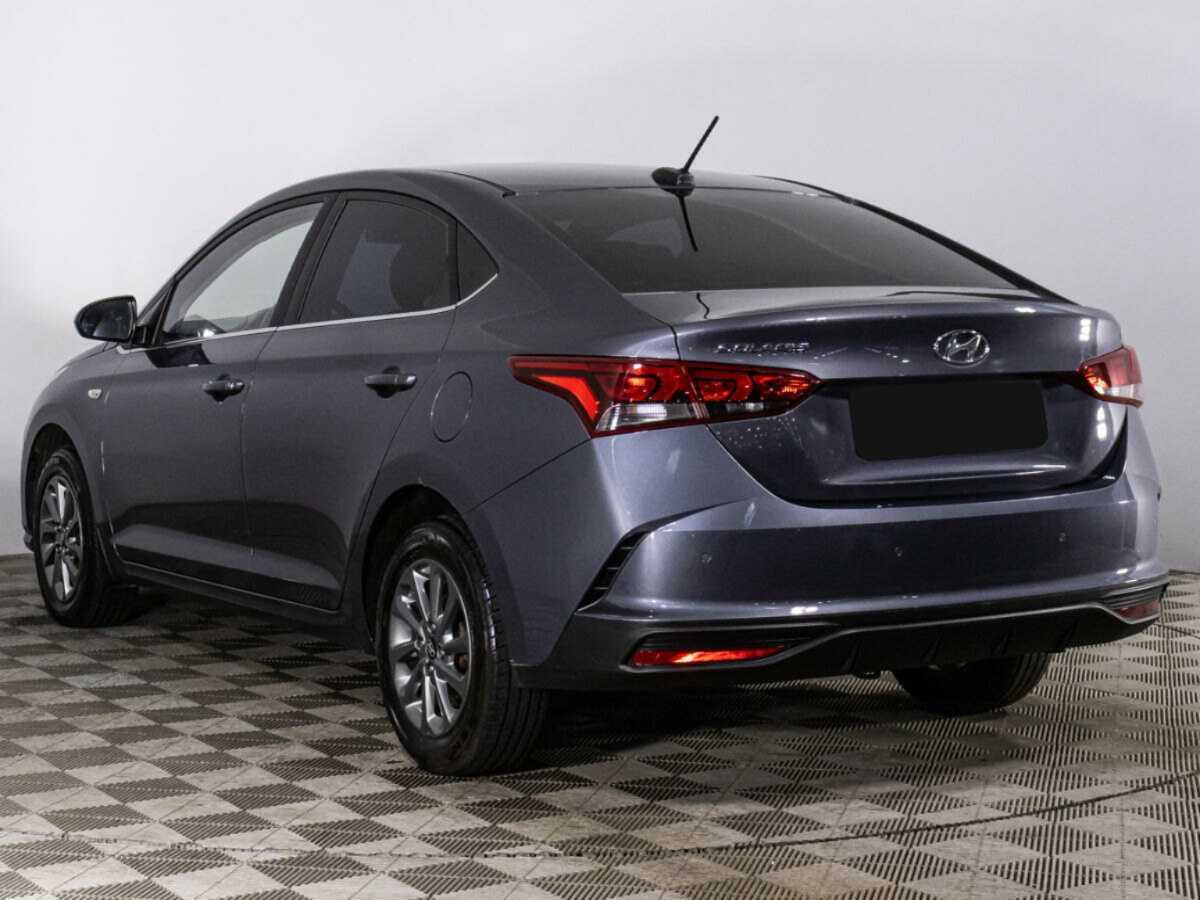 Hyundai Solaris с пробегом — 2021 год. Фото: #6