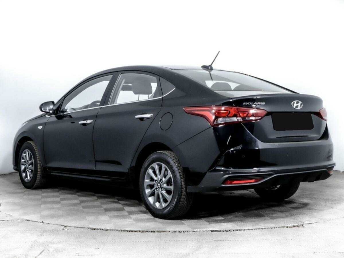 Hyundai Solaris с пробегом — 2021 год. Фото: #5
